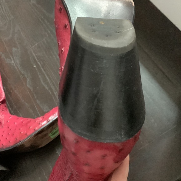 NOCONA TEXAS OSTRICH WESTERN BOOTS style 0517 - Picture 3 of 6